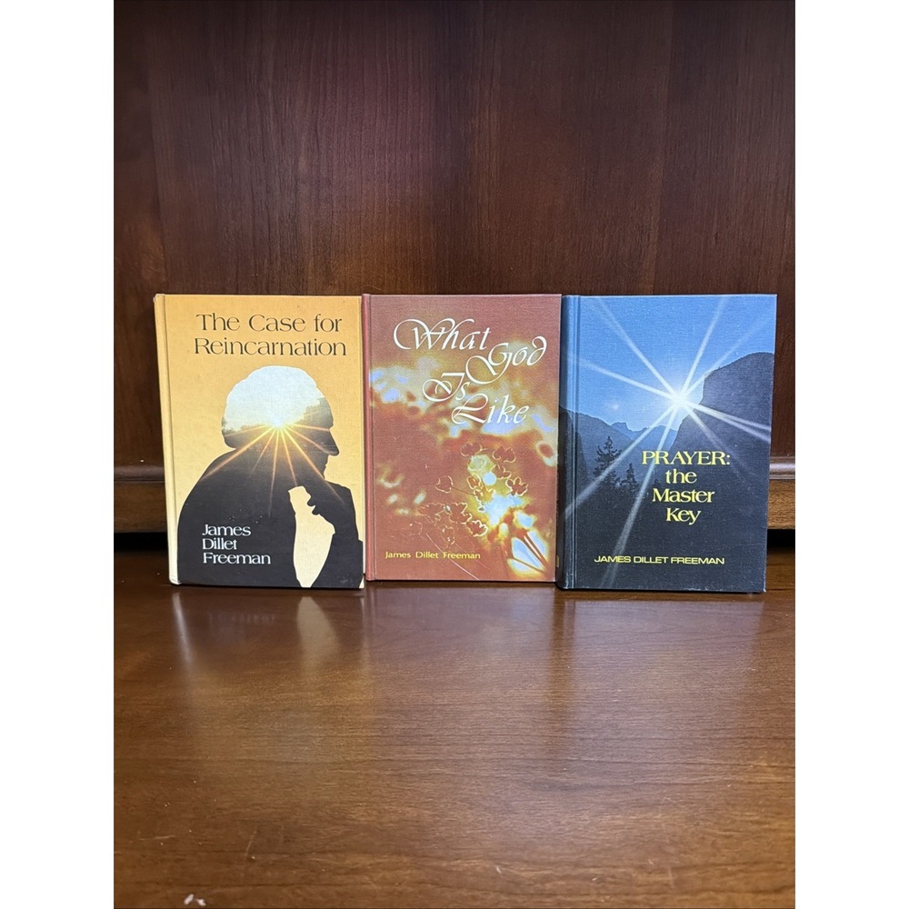 James Dillet Freeman Lot of 3 Unity School of‎ Christianity - 1973-1986 - Signed
